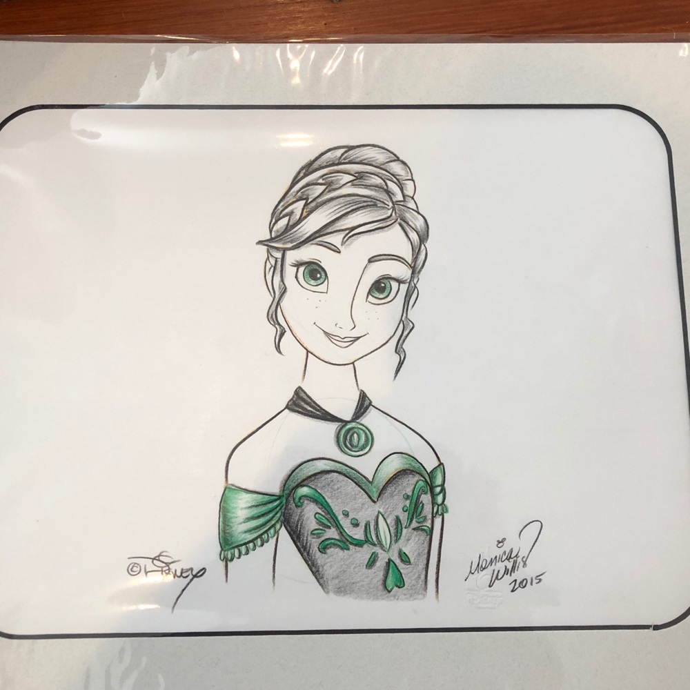 Original, Hand-drawn Disney Sketches